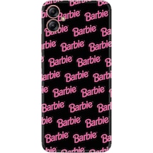 Samsung Uyumlu Galaxy A04E Kılıf Resimli Desenli Baskılı Silikon Barbie 1404