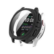 Samsung Galaxy Watch 7 40mm İçin 2 Si 1 Arada Sert Polikarbonat Kasa Ve Ekran Koruyuculu Kılıf Dokunma Ve Netliği Etkilemeyen Çizilme Ve Darbe Önleyici Watch 7 40mm Koruyucu Kılıf Siyah Çok Renkli