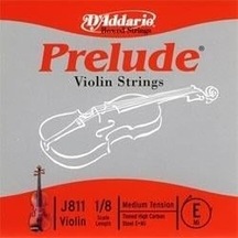 Daddario J811 Keman Tek Tel Prelude Mi-e , 4/4 Medium
