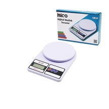Dijital - Pilli Mutfak Terazisi Tartı 10kg / 1gr 5468 Çok Renkli