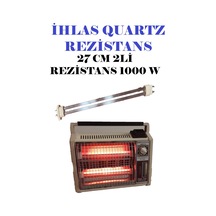 İhlas Quartz Soba Camı 2li 27 cm