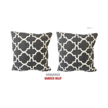 Kırlent Yastık Kılıfı Vip Kılıf 2 Adet-43X43 Cm(Büyük Karaçatı) (524846512)