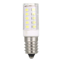 E14 5w Led Ampul, 6000k Beyaz Işık, 33 Led, 360 Aydınlatma, Fırın-buzdolabı-utü Masası Uyumlu, Enerji Tasarruflu, Kolay Monte Beyaz Beyaz