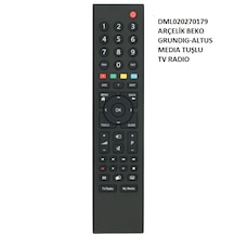 Grundig Uyumlu Tv/radıo Tuşlu Lcd Tv Kumandası