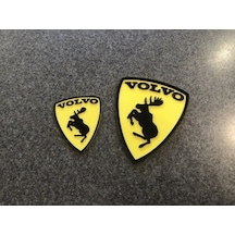 Prancing Moose Zıplayan Geyik Volvo Amblemi