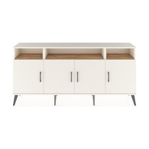 Arges Konsol 6 Raflı 4 Kapaklı 176x30x83 Aytaşı-aytaşı/çam Aytaşı/çam