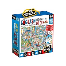 Headu 100 İngilizce Kelimeli Şehir Puzzle   It21000