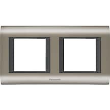 Viko Panasonic Thea 2x2m Sistema Inox+füme Çerçeve - Wvtf18485ıg-tr