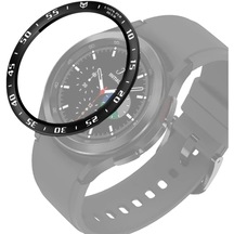 Samsung Galaxy Uyumlu Watch4 İçin Classic 46mm Akıllı Saat Steel Çember Yüzük, Bir Versiyon
