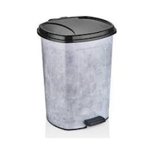 Ultra Lux Kalite Pedallı Çöp Kovası 20 Litre Grande Desen-granit İçinde Çıkabilen Ek Kovası Mevcuttur Diğer