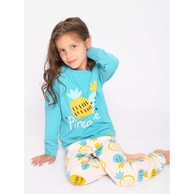 Bonito Kids Pantolonlu Pijama 170206742 Turkuaz