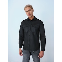 LOFT Regular Fit Erkek Gömlek U.kol Lf2038036 Q1.v1 Denim