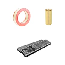 Filtre Bakım Seti Mercedes E200 W124 136 Beygir Benzin Hava + Yağ F. + Polen Filtre Sion