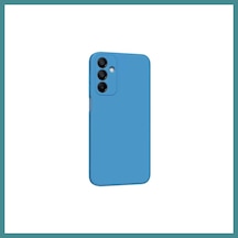 Trendexa Samsung Galaxy A25 5g Uyumlu Kılıf First Silikon - Mavi Mac