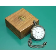 Ahşap Kutulu Köstekli Saat 15503