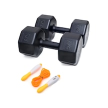 Ps Spor 7 Kg Dambıl X 2 Adet 14 Kg + Sayaçlı Atlama Ipi
