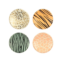 Meri Meri - Safari Plates - Safari Tabak - L - 8'li