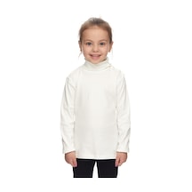 Lovetti Ekru Kız Çocuk Tam Balıkçı Uzun Kol Çıtçıtlı Tişört Ekru Lovetti Ekru Kız Çocuk Tam Balıkçı Uzun Kol Çıtçıtlı Tişört Ekru