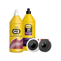 Farecla G3 Pasta 1 Lt + G3 Wax Cila 1 Lt 2 Adet Sünger - 1 Adet Ci La - 1 Adet Pasta -194