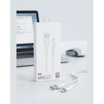 Hızlı Şarj Özellikli Usb To Lightning 3 A. Kablo Lightning Naylon Usb Kablo Usb To Lightning Kablo