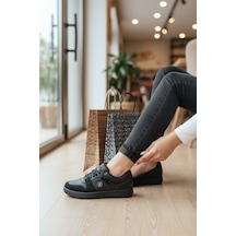 Enoch Kadın Günlük Sneaker Modern Tasarım Konforlu Yürüyüş Spor Ayakkabı Siyah Enoch Kadın Günlük Sneaker Modern Tasarım Konforlu Yürüyüş Spor Ayakkabı Siyah