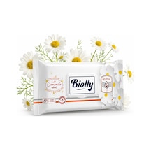 Biolly Papatya Islak Mendil 120 Yaprak - Koli 12 Adet 12'li Set