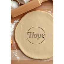 Hope Kurabiye Kalıbı, Hamur Şekillendirici, Bisküvi Kalıbı, Kolay Kesim Ucu Beyaz