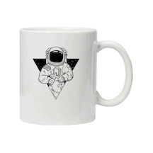 Kupa Bardak Astronot Dünyanın Çivisi Çıkmış