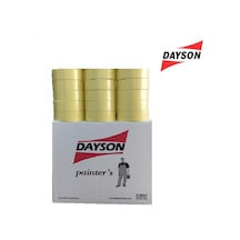 Dayson Maskeleme Bant Kağıt Bant Sarı 36mmx35mt 1 Koli 48 Adet
