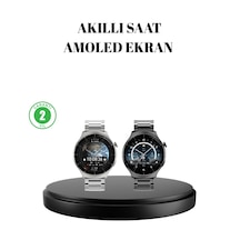 Kablosuz Şarjlı Bluetooth Görüşmeli Akıllı Saat - Android & İos Uyumlu
