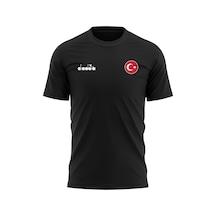 Diadora Bergamo Milli Takım Antrenman Tişört Siyah Diadora Bergamo Milli Takım Antrenman Tişört Siyah