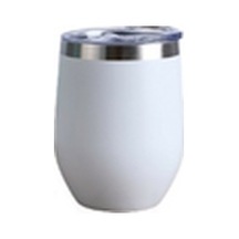 Kosona Beyaz 360ml 304 Paslanmaz Çelik İki Katlı Isı Yalıtımlı, Eldivenli Seyahat Kahve Bardak 2-6 Saat Isı/sıcaklık Saklama Diğer