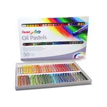 Pentel Phn-50u Yağlı Pastel Boya Seti 50'li, Çok Renkli 124-Pembe