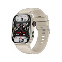 Cbtx Global KM20 Sağlık İzleme Müzik Kontrolü Açık Hava Spor Bluetooth Arama Akıllı Saat (İthalatçı Garantili)