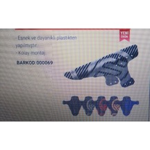 Xbvc 4005 Çamurluk Kısa Tek Çamurluk Kırmızı -  Siyah