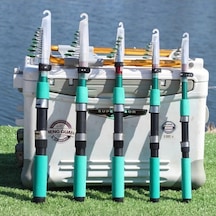 Novahub Leofıshıng Yeni Deniz Olta Teleskopik Çubuk Tuzlu Su Tatlı Su Seyahat Çubuk 1.8-3.6 M Fren Direnci 6 Kg Bas Pike İçin Uygun Peska 2.7m 2.7m