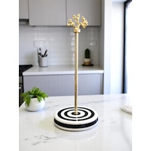 Kağıt Havluluk - Siyah Klasik Zebra Gold