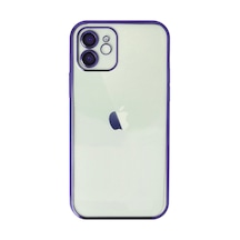 Apple iPhone Uyumlu 11 Kılıf Razer Lensli Silikon - Mor Bz8683140245382