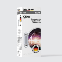 Cw10 Ampül Sofit Ampül Uzun Boy 41 Mm 12v 10w 10 Adet - Wolfram 26510