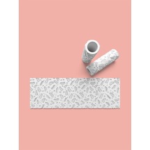 Hamur Seramik Polimer Kil Desen Verici Rulo Silindir 10 Cm Uzunluk 0725-5