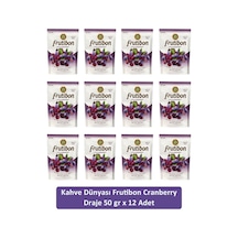 Kahve Dünyası Cranberry Frutibon Bitter Çikolata 12 x 50 G