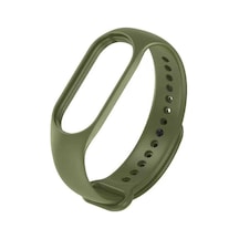 Xiaomi Mi Band 7 Uyumlu Klasik Omsy Kordon-haki