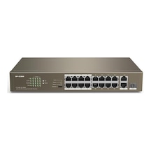 Ip-com F1118p-16-150w 16 Port 10/100+2x1gb Sfp/1xrj45 Combo 150w Poe Rackmount Swıtch