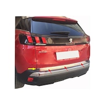 Peugeot 3008 Bagaj Alt Çıtası Kromu Nikelajı 2016 Sonrası
