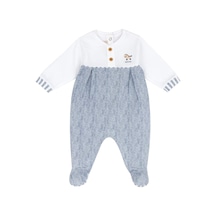 Chicco Erkek Bebek Paça İçinden Açılan Tulum 09101134000000 000033 Beyaz