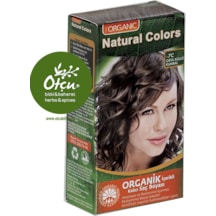 Natural Colors 7C Orta Küllü Kumral Organik Saç Boyası (436906603)