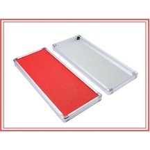 Mühürcüm Stampa Mürekkep Alüminyum Baskı Pedi İç 20cmx8cm Kırmızı