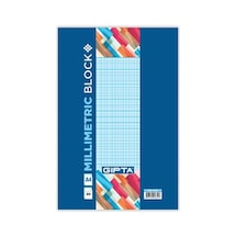 A4 Milimetrik Defter Mavi 124-Pembe