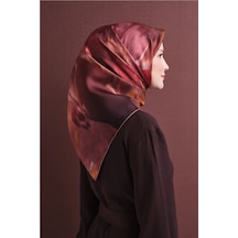 Armine Saf İpek Sura Eşarp 9606d 33 Koyu Mavi