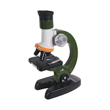 Asya Oyuncak Optics Bilimsel Mikroskop Seti 1200x 22460-lz8606-yeşil